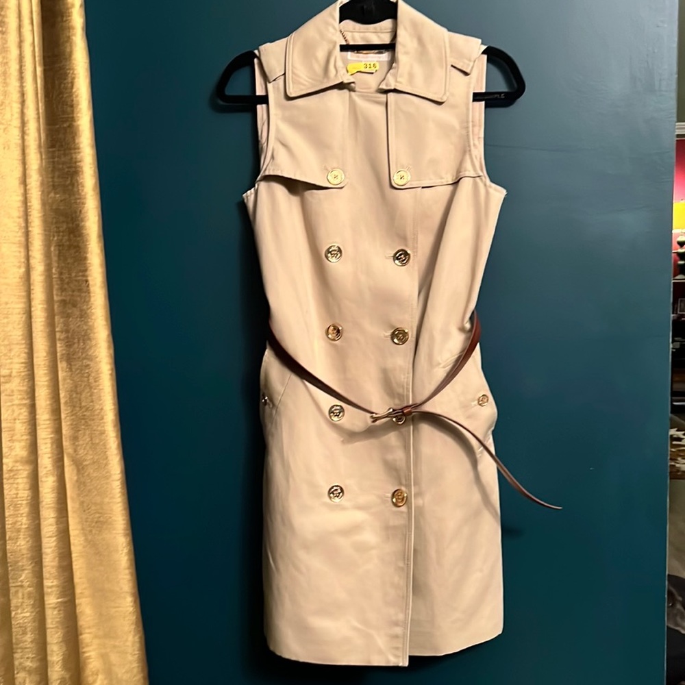 Michael Kors double breasted button down dress size small